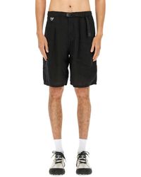 Undercover - Relaxed Fit Linen Shorts - Lyst