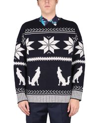 Etro - Embroidered Cotton Sweater - Lyst