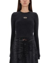 DIESEL - T-Shirt M-Anchor-A - Lyst