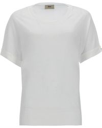 Herno - Cotton Blend T-Shirt - Lyst