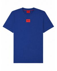 HUGO - Crew Neck T-Shirt - Lyst
