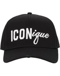 DSquared² - Dsquared "Iconique" Baseball Hat - Lyst