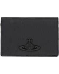 Vivienne Westwood - Portacarte "Flap" Con Orb - Lyst