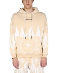 Vision Of Super - Cotton Sweatshirt With Paisley Pattern - Lyst