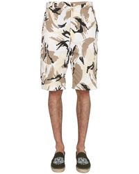 KENZO - "Tropic Camo" Bermuda - Lyst
