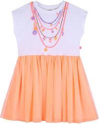 Billieblush - Vestito Con Stampa "Collane" - Lyst