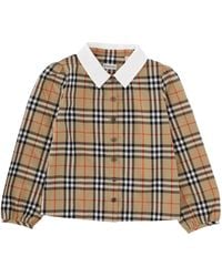 Burberry - Camicia Logata - Lyst