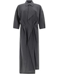 Lemaire - Asymmetrical Shirt Dress - Lyst