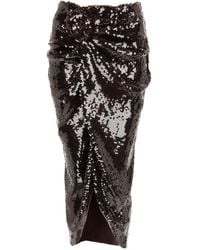 ROTATE BIRGER CHRISTENSEN - Gonna Annodata Con Paillettes - Lyst