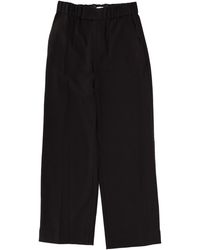 STAUD - Straight Flat Front Pants - Lyst