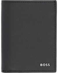 BOSS - Portafoglio "Jace" Bifold Con Logo - Lyst