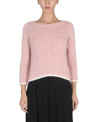 Aspesi - Alpaca Blend Sweater - Lyst