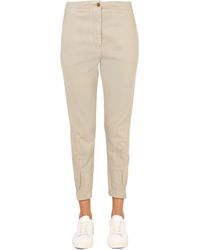 Aspesi - Cotton "frank" Pants - Lyst