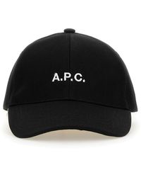 A.P.C. - A. P.C. Cappello Da Baseball "Charlie" - Lyst