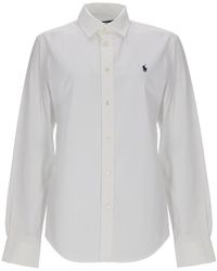Polo Ralph Lauren - Camicia Classica Con Logo - Lyst