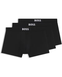 BOSS - 3-Pack Boxer Con Logo - Lyst