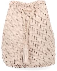 Dragon Diffusion - Borsa "Pompom Double Jump Tan" - Lyst