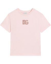 Dolce & Gabbana - Dolce & Gabbana T-Shirt With Logo - Lyst