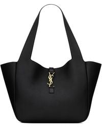 Saint Laurent - Le 5 À 7 Leather Shopping Bag - Lyst