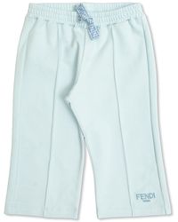 Fendi - Short With Logo - Lyst