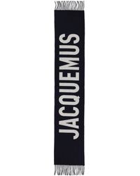 Jacquemus - Scarf With Embroidered Logo - Lyst
