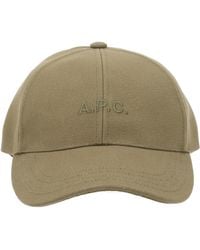 A.P.C. - A. P.C. Cappello Da Baseball "Charlie" - Lyst