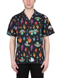 Department 5 - Camicia Con Stampa Logo - Lyst