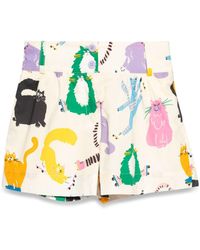 Stella McCartney - Fabric Bermuda Shorts - Lyst