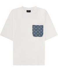 DSquared² - D2 Monogram Loose Fit T-Shirt - Lyst