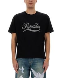 3.PARADIS - Crystal Logo T-Shirt - Lyst