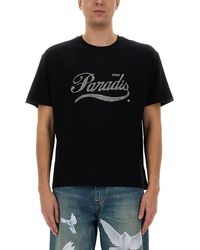 3.PARADIS - Crystal Logo T-Shirt - Lyst