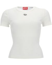 DIESEL - Top "T-Ele-Long-Od" - Lyst