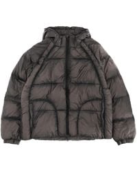 Represent - Down Jacket With Logo - Lyst