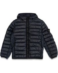 Stone Island - Mini Real Feather Jacket For Boys - Lyst