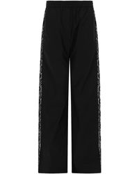MSGM - Pantalone Dritto Con Dettagli - Lyst