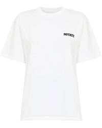 ROTATE BIRGER CHRISTENSEN - Organic Cotton T-Shirt - Lyst