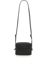 Bottega Veneta - BORSA MINI IN PELLE CON MOTIVO INTRECCIATO - Lyst