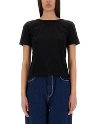 Nina Ricci - T-Shirt With Back Neckline - Lyst