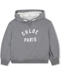 Chloé - Sweatshirt With Logo - Lyst