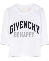 Givenchy - Ml Logo Sentence T Shirt - Lyst