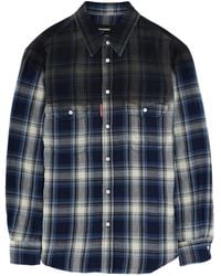 DSquared² - Cotton Shirt - Lyst