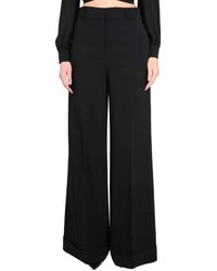 Moschino - High-Waist Wide-Leg Trousers - Lyst
