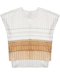 Alysi - Blusa Con Scollo A V - Lyst