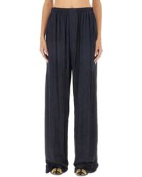 Balenciaga - Oversized Silk Pyjama Pants - Lyst