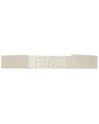 MM6 by Maison Martin Margiela - Numeric Logo Bracelet - Lyst