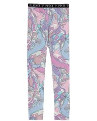 PUCCI - Leggins Con Stampa All-Over - Lyst