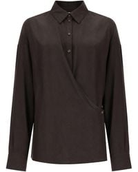 Lemaire - Camicia "Twisted" - Lyst