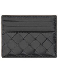 Bottega Veneta - Porta Carte Di Credito Intrecciato - Lyst