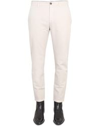 Department 5 - Pants With Logo Patch - Lyst