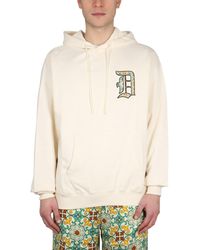 Drole de Monsieur - Hooded Sweatshirt With Logo - Lyst